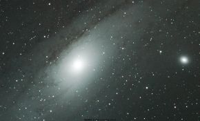 城市光害下,M31、32、110全家福