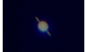 本菜鸟第一次拍摄的土星