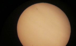 星特朗80DX+佳能数码相机IXUS132 拍太阳