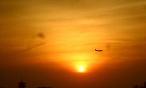 夕阳二图