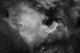 北美星云 NGC7000  HA通道