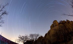 4.4夜拍五莲山星空星迹
