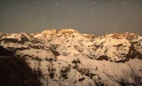 大年初一“珠峰星空”山西老家