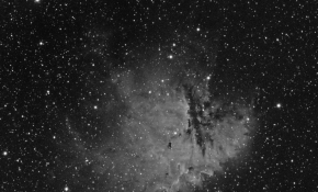 城市深空  : NGC 281   食鬼星雲(Pacman nebula)  NBRGB