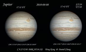 Jupiter 2010-08-08 UT