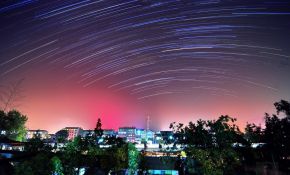 彩色星轨，超清原画微视频。