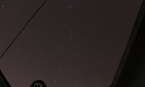 等了一个多小时，没等到一颗流星。