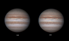 12.8日木星与月溪，哥白尼