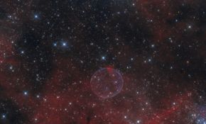 泡泡星雲 HOO Soap Bubble Nebula  (PN G75.5+1.7) - 雲南雙子天文莊...